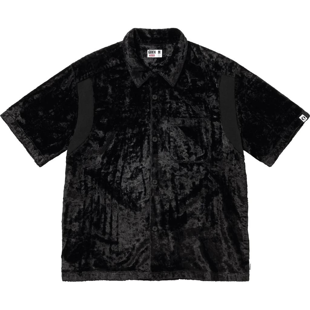Supreme GOODENOUGH Crushed Rayon S/S Shirt Black