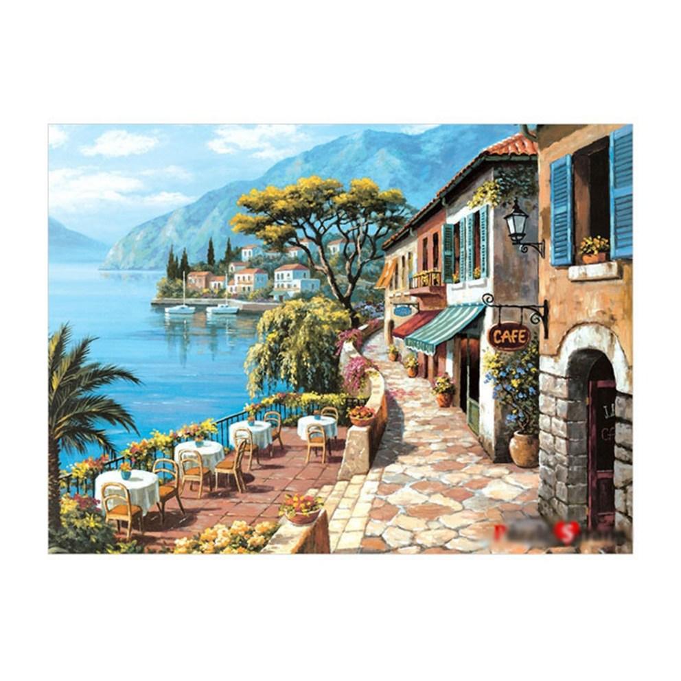 

Puzzle Life Overlook Cafe 1000-Piece Jigsaw Puzzle (51 x 73.5cm)