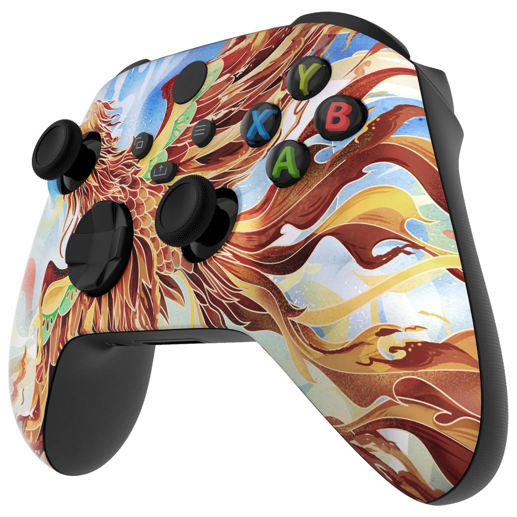 Custom Front Housing Shell for Xbox Series Featuring an Animal Print Design and Faceplates for Xbox Series and Xbox Core Consoles Not eXtremeRate's