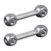 1/2/3/4/5Pcs 10-In-1 Multi-function Bicycle Wrench 6-15MM Bone Shape Hexagon Holes Torque Wrench Cycling Bike Repair Spanner Tool