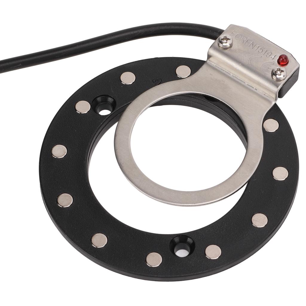 Electric Bicycle Assist Sensor High Sensitivity 12 Magnets Right Dual Hall Sensor Electric Bike Pedal AccessoriesBig Hole