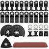 57-piece All-purpose Saw Blade Kit Compatible with Bosch/Fein/Makita, Starlock Compatible.