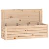 823624 vidaXL Storage Box 109x36.5x33 Cm Solid Pine Wood