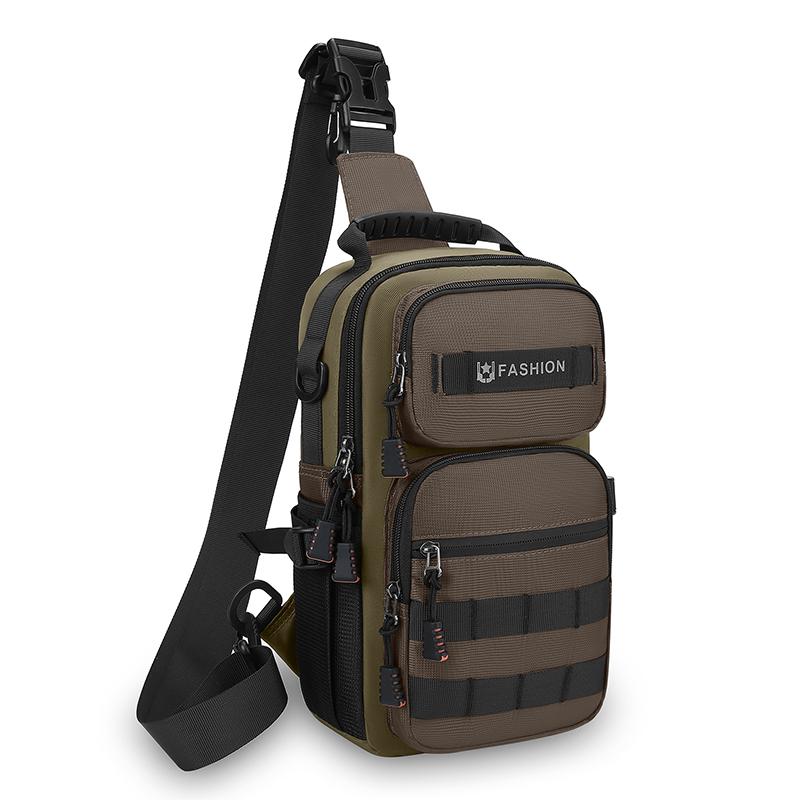 Hiking Chest Bag Travel Multifunctional Molle Backpack Lightweight Handbag Outdoor Cycling Climbing Rig Pouch Large Funny Pack