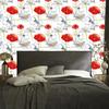 Poppies and Daisies Wallpaper for Living Room and Bedroom 50x1000