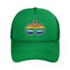 LGBT Rainbow Gay Pride Trucker Cap Unisex HipHop  Mesh Baseball Caps Polyester Adjustable Golf Hats