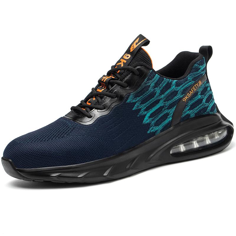 

Строительная рабочая обувь, ботинки, защитная обувь на воздушной подушке, мужские и женские рабочие кроссовки, дышащие защитные ботинки со стальным носком, легкие 45