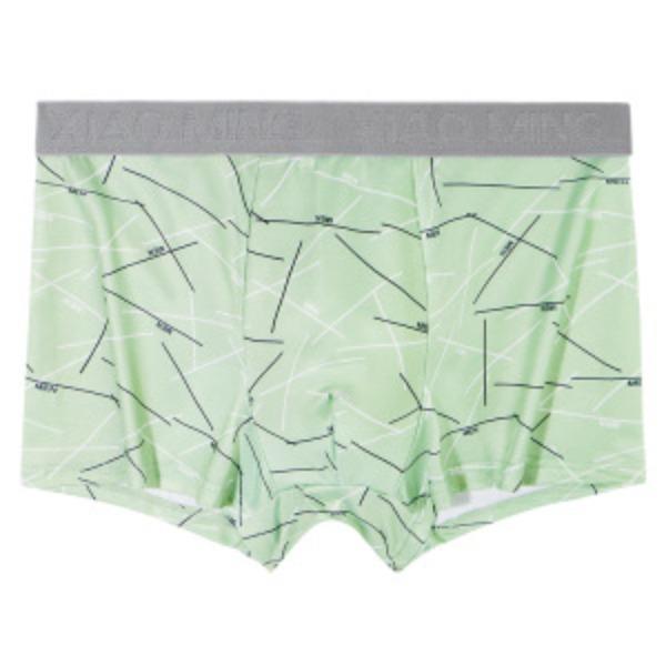 Men's Underwear, Seamless, Breathable, High Elasticity, Large Size, Loose, Flat Corner Pants, Four Corner Shorts