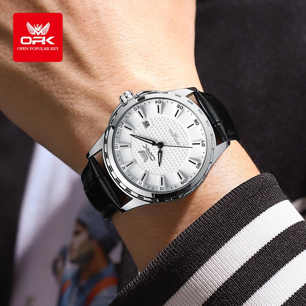 OPK brand fashionable and versatile men's quartz watch 6037