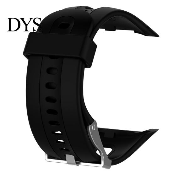 Replacement Silicone Unisex Watch Band Wrist Strap for Forerunner 10/15