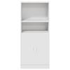 Vidaxl Kitchen Cabinet, White 57X41.5X131.5 Cm Wood-Based Material