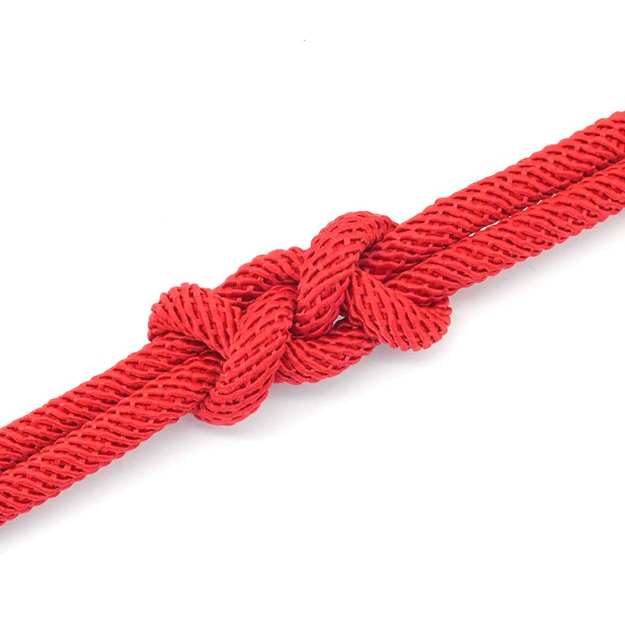 Einzigartiges Herren Seilarmband Premium Ausgewählt 4mm Schnur Spezieller Glücksknoten Tibetisches Armband Erhältlich in Mehreren Farben und Größen
