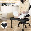 Computer Office Special-shaped Meditation Yoga Chair, Chair with Back Support, Cross Legged Wheels, Criss Desk Kneeling for Home Yoga, Adjustable