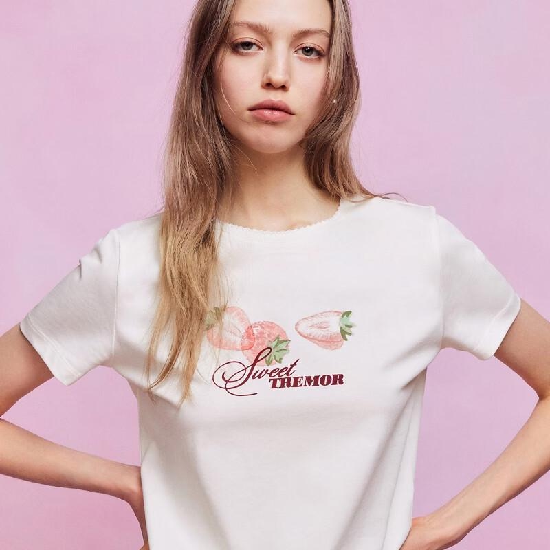 ONLY Women's 2026 Spring Printed Cotton T-Shirt