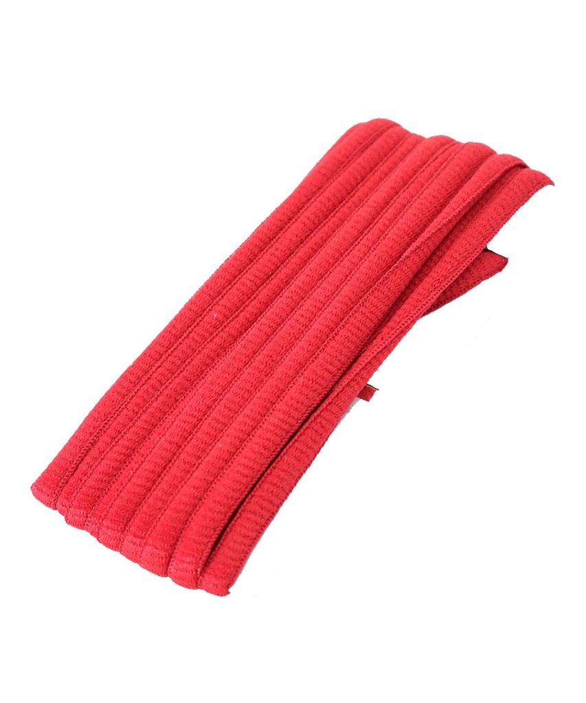 YONEX Oval Shoelaces AC570 001 Red 130cm
