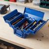 Metal Tool Box Large Storage Tools Box On-Board Storage Repair Chest  Electrician Repair