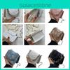 Fashionable Mini Bag With Carved Design Retro Style Chain Lipstick Bag