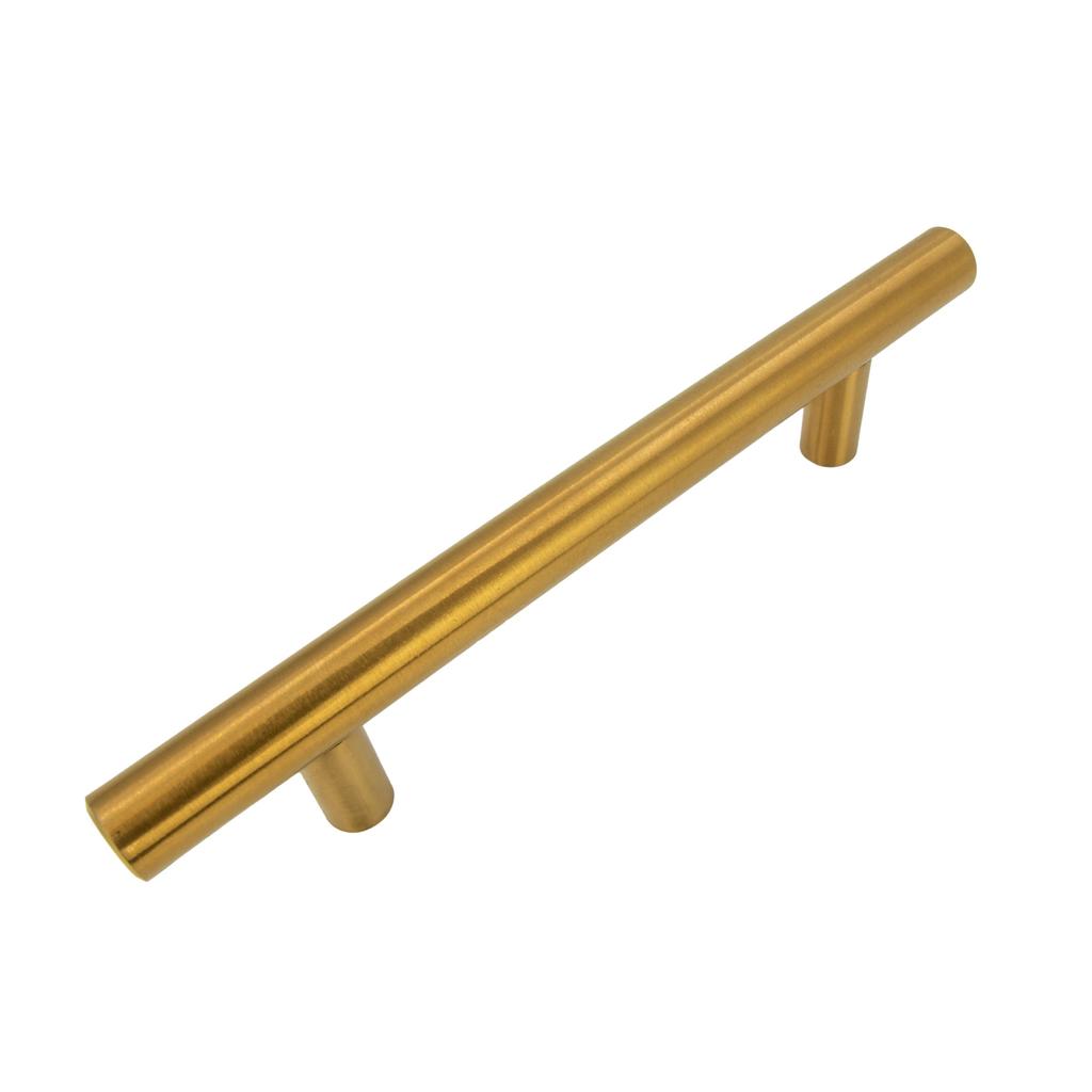 10 X Furniture Handle Railing 96 Mm Gold