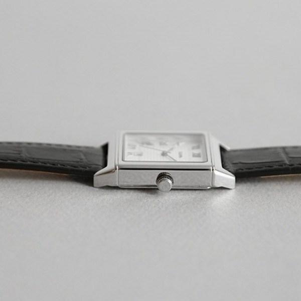 【LLOYD】Awesome Square Signature Cutting Mirror Watch Buy Lloyd Men's Classic Square Leather Watch LL1G19C07CSB
