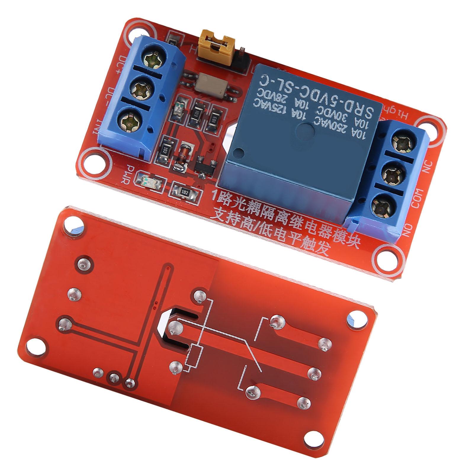 

1 Channel Optocoupler Relay Module Board High & Low Trigger 5V 5V