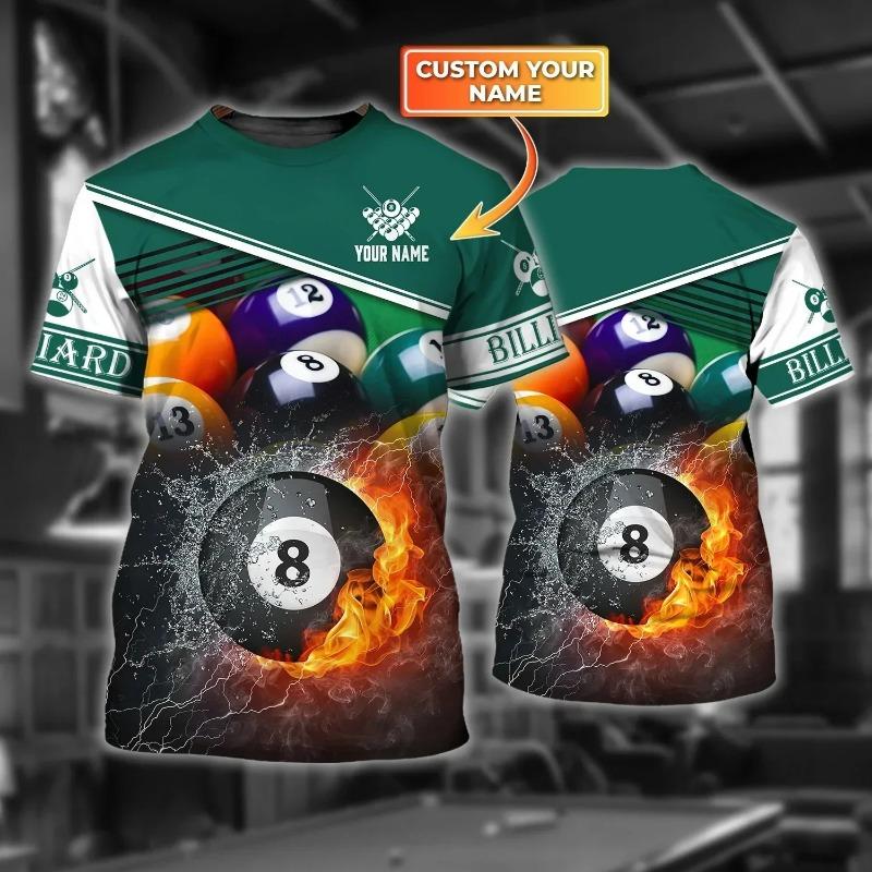 Summer New 3D Printed Table Tennis T-shirt Men's Round Neck Short Sleeve Plus Size Top Casual T-shirt Loose and Comfortable Stre