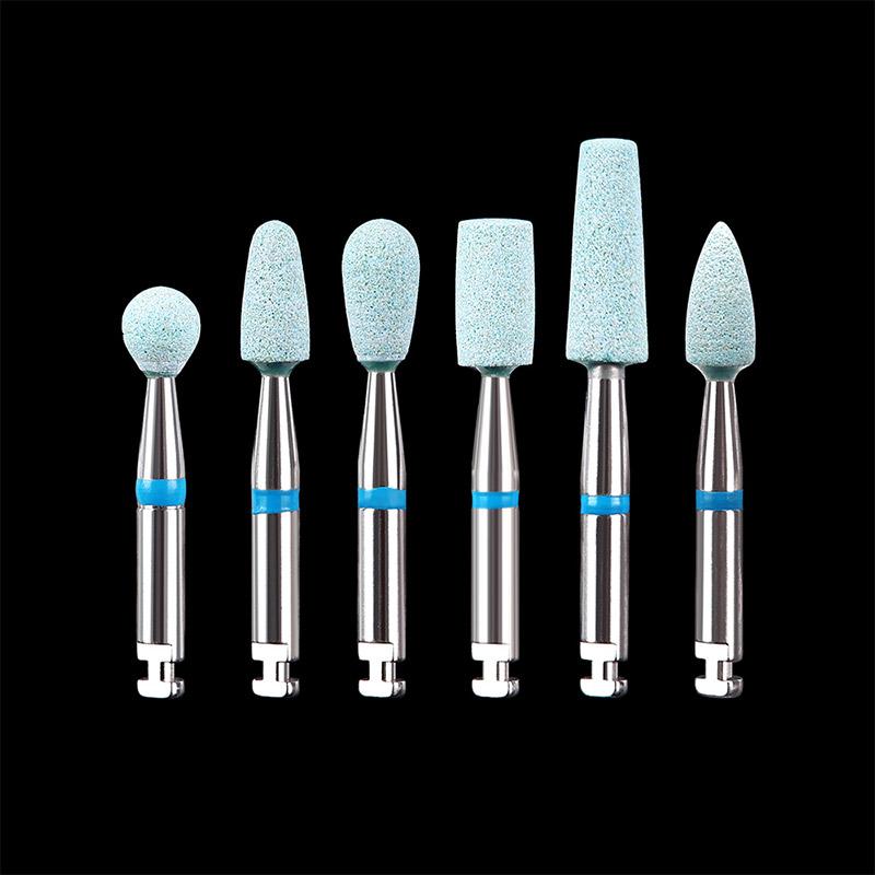 1Pc Dental Ceramic Diamond Grinder 2.35Mm Polishing Head For Zirconia Crown Porcelain Polish Dentistry Drills