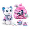Jouet En Peluche - Pets Alive - Chiots Caca - Husky - 26,9x18,7x28 Cm - 3 Ans Et Plus