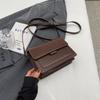 Autumn and Winter High-end Bag Women's Popular New Trendy Korean Version Versatile Single Shoulder Crossbody Fashion Small Square Bag