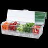 ZISIZ Divided Salad & Snack Serving Platter