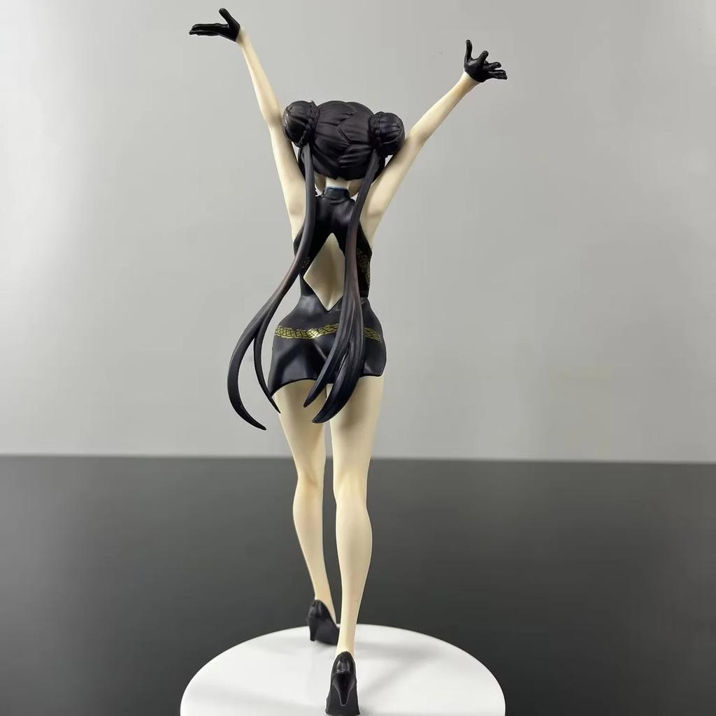 Game Merchandise Blue File, Held High, Long Hua Fei Saki, Two-Dimensional Beautiful Girl, Model Box Figure