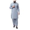 SOJANYA (Since 1958 Men' Cotton Blend Pathani Kurta With Salwar Set