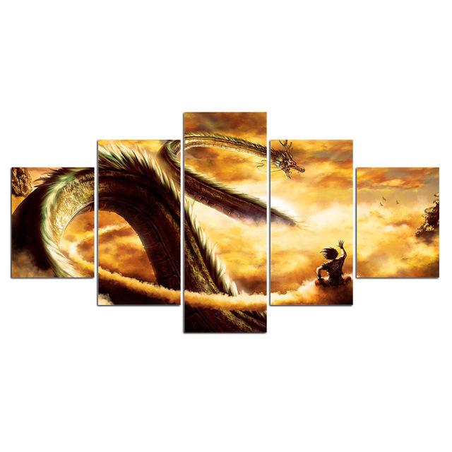 

Без рамки, 5 панелей, подарок, японское аниме, модульное настенное искусство, холст, HD постеры, фотографии, HD картины, домашний декор, украшение для гостиной 40x60cm*2 40x80cm*2 40x100cm*1