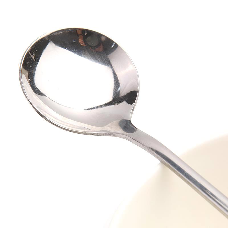 Long Handled Stainless Steel Coffee Spoon Ice Cream Dessert Tea Spoon For Picnic Kitchen Accessories Spoon Coffee Bean