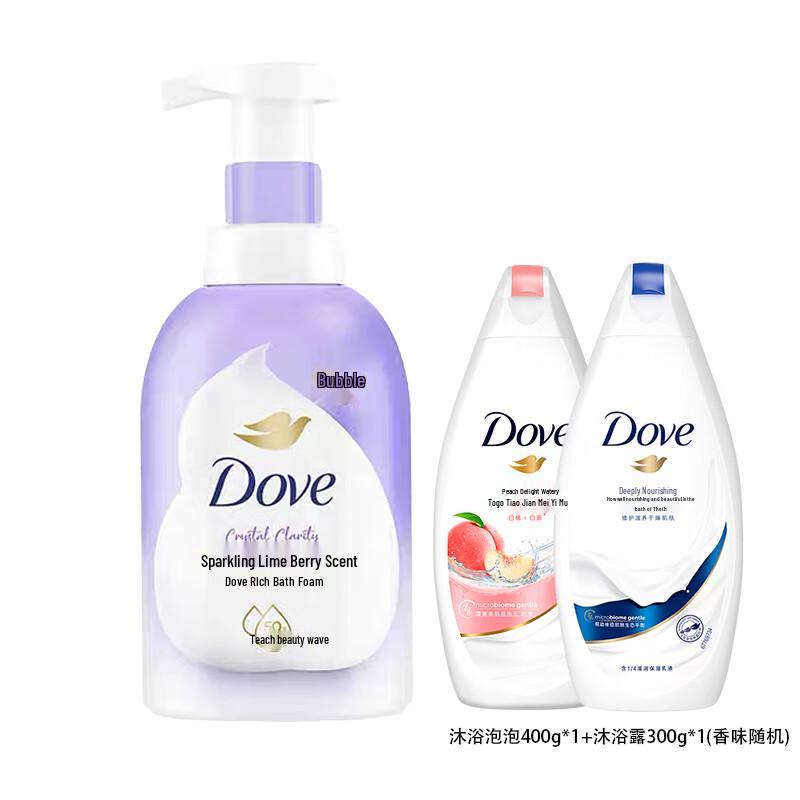 

Dove Lime Berry Foaming Shower Mousse & Shower Gel Set