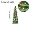 Retro Hand-Painted Tabletop Christmas Trees With Timer, Christmas Trees That Light Up, Table Top Christmass Tree With Lights