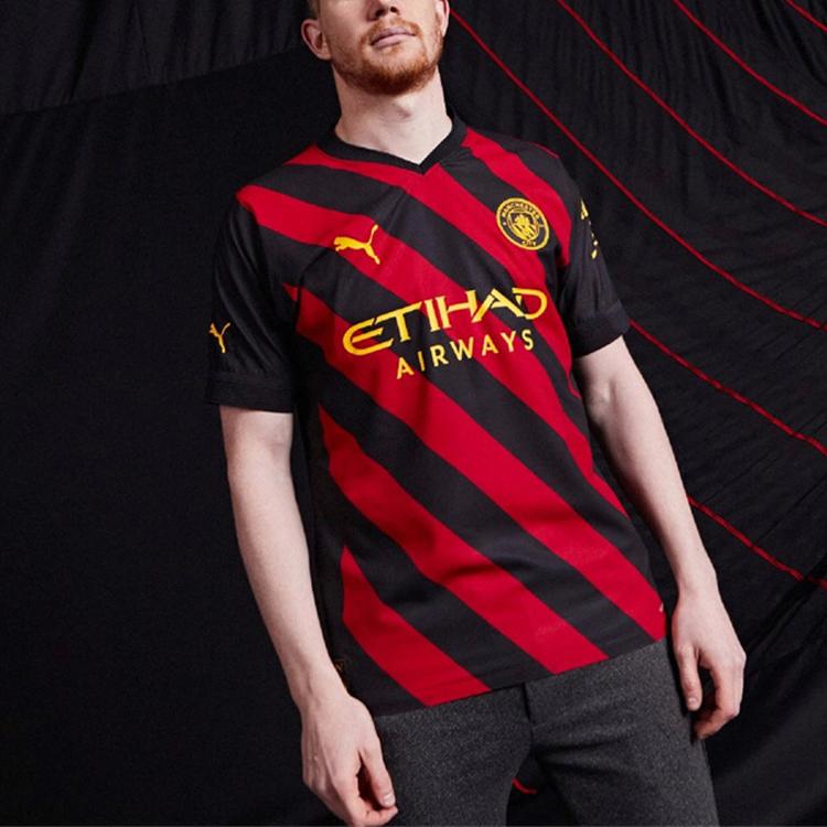 PUMA Manchester City Soccer Jersey Fan Edition Men's Black 765722-02