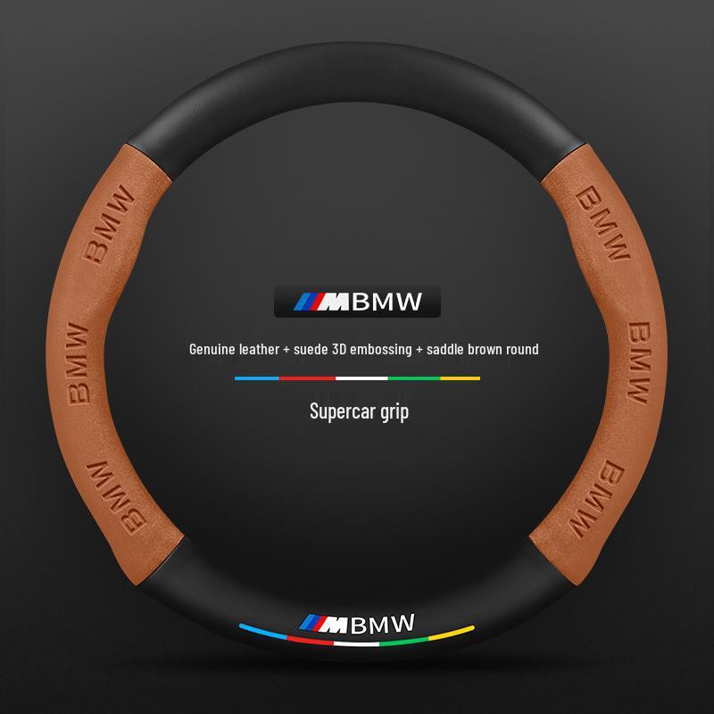 Kryt na volant pro BMW X3 2008-2025, Ultratenký semiš z uhlíkových vláken pro všechny řidiče