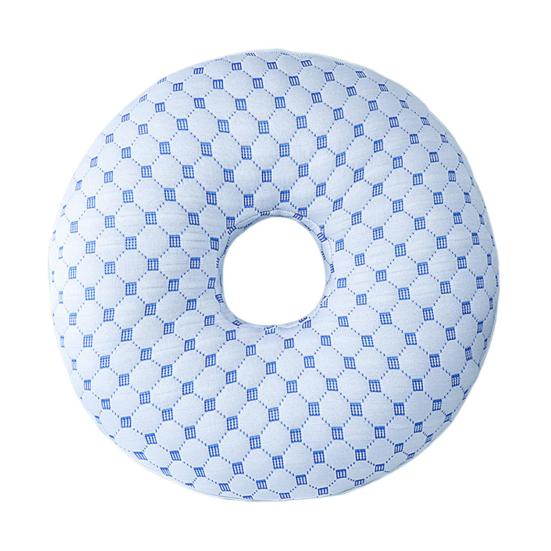 Poduszka do przekłuwania uszu dla osób śpiących na boku Miękka poduszka typu donut z otworem do łagodzenia bólu ucha Odleżyny Poduszka w kształcie litery O do spania na boku dla dorosłych