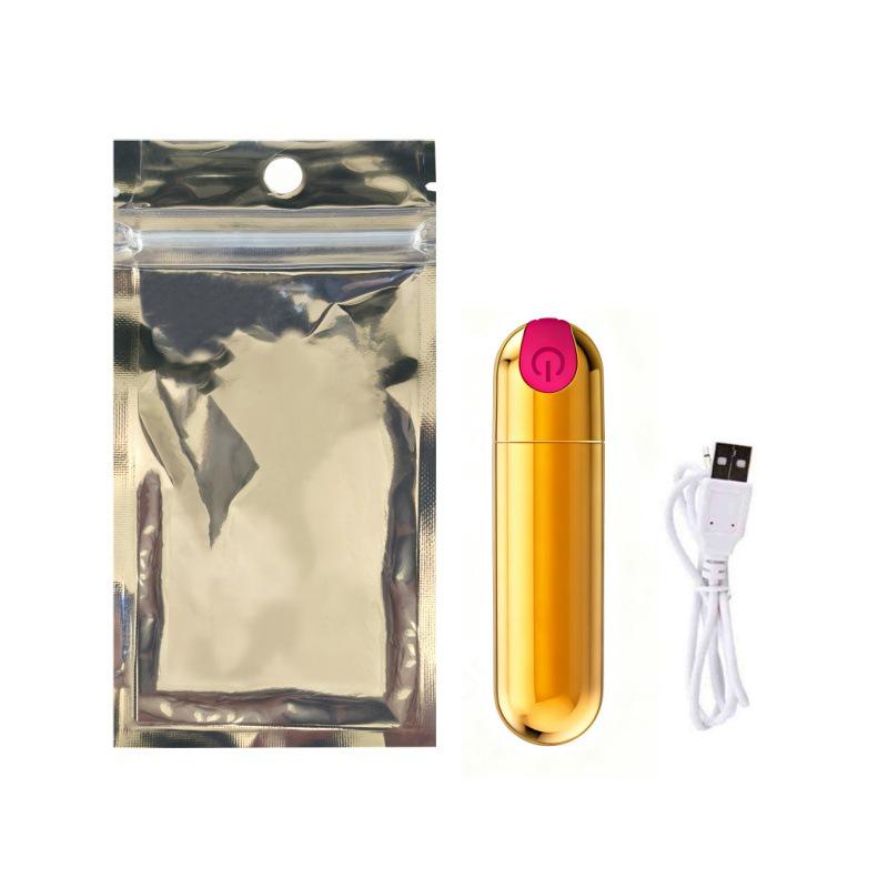 Wireless USB Rechargeable 10-Speed Bullet Vibrator & Anal Massager