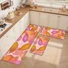 1 Stück Anti-Ermüdungs-Küchenteppiche, Herbstblattdruck, wasserdicht, rutschfest, dick gepolsterte Küchenmatte, strapazierfähige Komfort-Stehmatte für die Küche