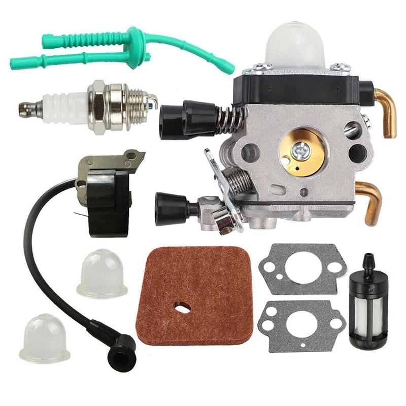 Vergaser Zündspule für STIHL Fs55 Fs38 Fs55R Km55 Fs45 Fs46 Freischneider Kit