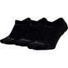 Nike Ankle Socks Unisex 3 Pack Black SX4834-001