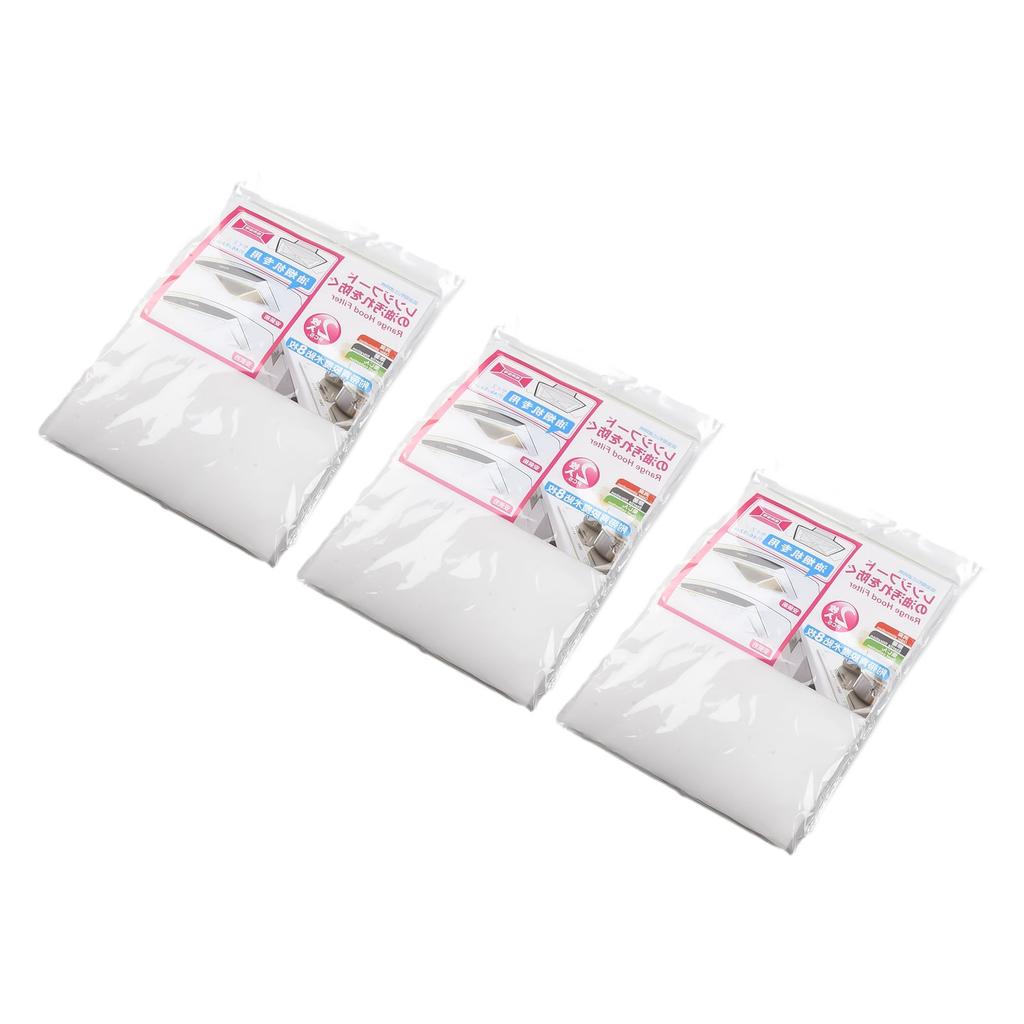 Fan Filter Paper Filter Non-woven Professional White 4 Packs 46*32CM Accessories Extractor Grease Hood Kitchen