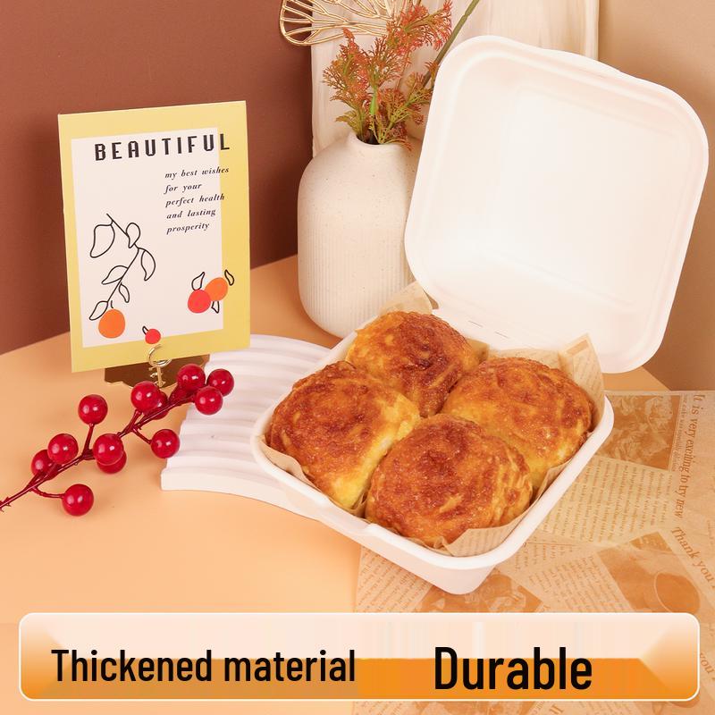 6-inch Disposable Dessert & Burger Boxes