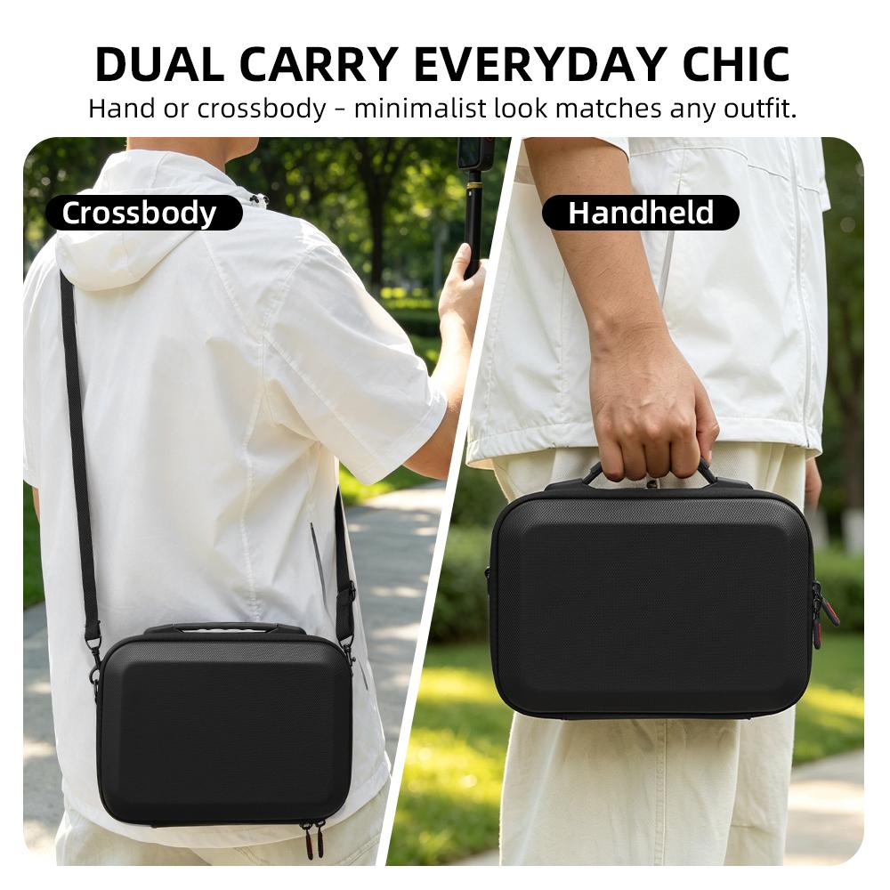 For Insta161 X6 Storage Bag Anti-scratch Travel Handbag PU Hard Shell Waterproof Shoulder Bag Camera Accessories Portable Case