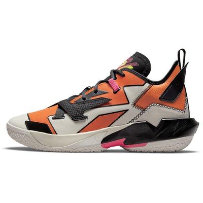 Air Why Not Zer0.4 PF Shattered Backboard Unisex Sneakers Orange Pale-Ivory Black DD4886-100