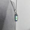 Серебряная подвеска с мистик топазом 3.365ct (2203797)