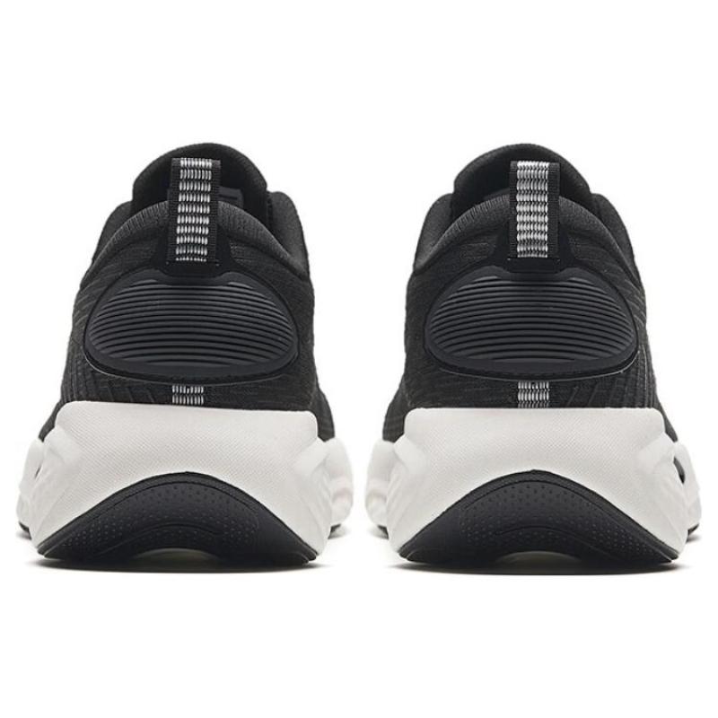 Anta Slip-Resistant Low-Top Running Shoes Men's Black White Sneakers 112335556-6