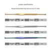 Double-Ended Stainless Steel Earwax Removal and Cleaning Tool for Adults