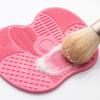 Silicone Makeup Brush Cleaning Pad, Cute & Compact, Deep Cleans Brushes, Easy To Use & Dry, Portable